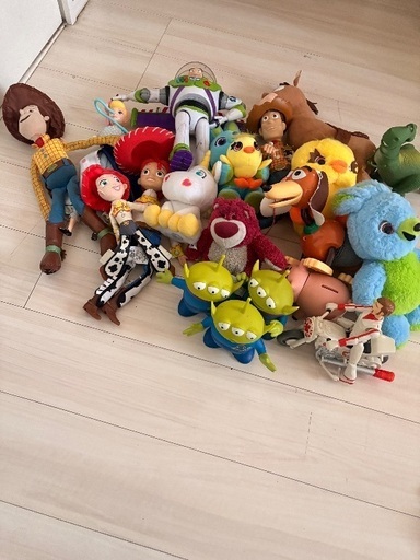 トイストーリーぬいぐるみセット (MUG) 亀戸のフィギュアの中古