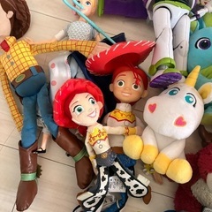 トイストーリーぬいぐるみセットの画像