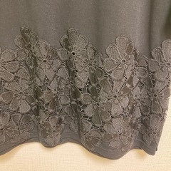 レディース　ワンピース　3L　黒色の画像