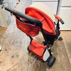 smarTrike（スマートトライク）多機能三輪車 スマートフォールド600（レッド）の画像