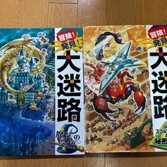 冒険！発見！大迷路 8冊　＆　その他迷路2冊の画像