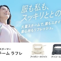 アイロン兼用衣類スチーマー　ティファール　T-falの画像