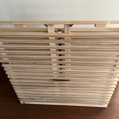 みやび格子　すのこベッド　シングルの画像