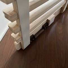 みやび格子　すのこベッド　シングルの画像