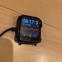 スマートウォッチ　血圧　歩数計　心拍数　
生活防水の画像