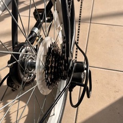 まぁまぁ綺麗なASAHI 20インチ 外装6段変速 折りたたみ自転車の画像