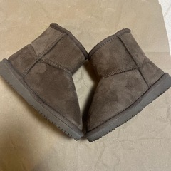 17cm ムートンブーツ ペアマノンの画像