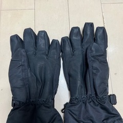 イグニオ IGNIO スキーグローブ　グレー　ジュニアLサイズの画像