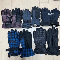 イグニオ IGNIO スキーグローブ　グレー　ジュニアLサイズの画像