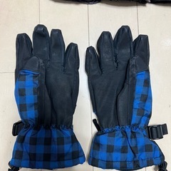 イグニオ IGNIO スキーグローブ　ブルー　ジュニアLサイズの画像