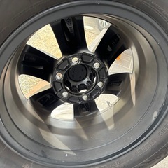 プラド スタッドレスタイヤホイール4本セット265/65R17の画像