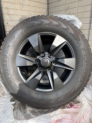 プラド スタッドレスタイヤホイール4本セット265/65R17 (わたる) 本郷