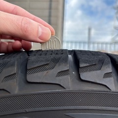 プラド スタッドレスタイヤホイール4本セット265/65R17の画像