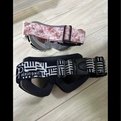 スノーゴーグル、帽子等セット　の画像