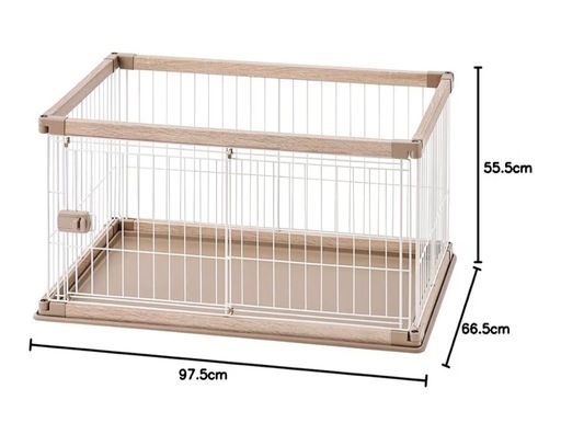犬　サークル　　屋根付き