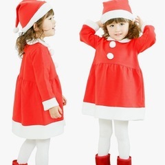 ベビー　サンタ衣装　80サイズの画像