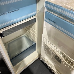 冷蔵庫 使用確認ok レトロ 冷凍庫 現状渡しの画像