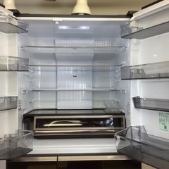 【年内限定】超大容量Panasonic 665L冷凍冷蔵庫NR-F673WPV-X ミラーモデルの画像