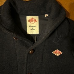 DANTON コート ネイビー 36サイズの画像