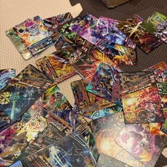 仮面ライダーカード140枚程度の画像