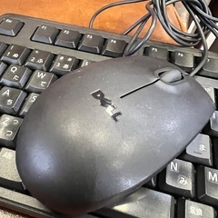 DELL Keyboard KB212-B & マウス Dell KB212-B キーボード USB 有線 エルゴノミックの画像