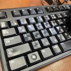 DELL Keyboard KB212-B & マウス Dell KB212-B キーボード USB 有線 エルゴノミックの画像