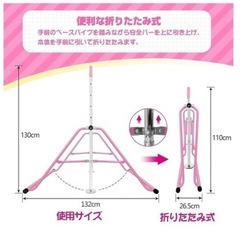 屋内鉄棒の画像