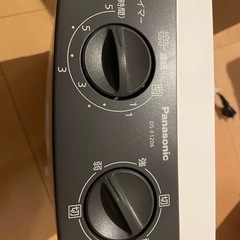 Panasonic セラミックファンヒーター DS-F1206 パナソニックの画像