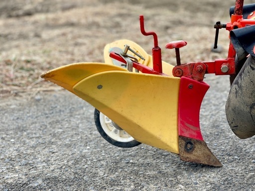 一輪ゴムタイヤクボタ 管理機 TS500 家庭菜園 4.2馬力／スタンド付