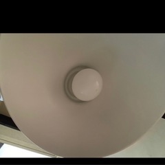 早い者勝ち　IKEA お洒落　照明　電球付　シルバーの画像