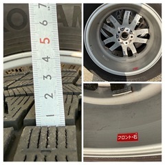 BMW X1 スタッドレスタイヤ　ヨコハマアイスガード　17インチの画像