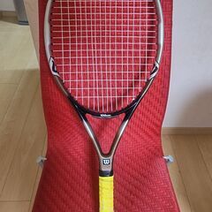 🎾😃☀️軟式テニスラケットとケース🎾😃☀️の画像