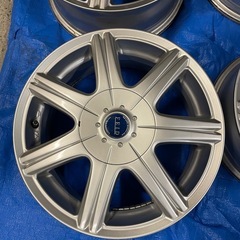 良品　15インチ　ホイール　PCD114.3と100 ５穴用マルチ　6J+45の画像