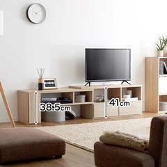 【明日限定】LOWYA テレビ台の画像