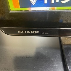 AQUOS　LC-19K3 小型テレビの画像