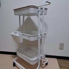 【3ヶ月のみ使用】キッチンワゴンの画像