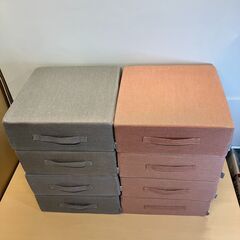 if HOME（東京インテリア家具）フロアクッション２色８個セットの画像