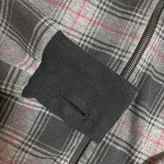 チェックパーカー　USEDの画像