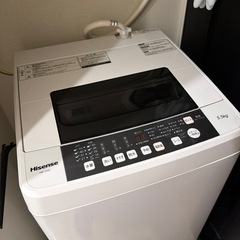 洗濯機　Hisense  HW-T55Cの画像