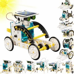 未使用　
プログラミング おもちゃ ソーラー ロボット キット 科学 太陽電池式 グッズ ソーラーロボットキットの画像