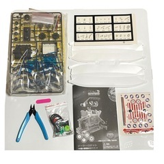 未使用　
プログラミング おもちゃ ソーラー ロボット キット 科学 太陽電池式 グッズ ソーラーロボットキットの画像