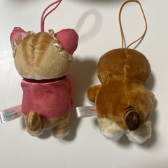 モフサンド　　ぬいぐるみ　キーホルダー　２つセットの画像