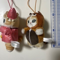 モフサンド　　ぬいぐるみ　キーホルダー　２つセットの画像