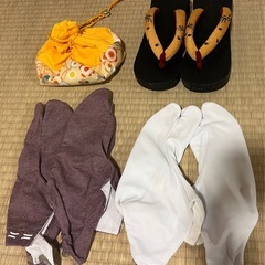 カジュアル着物セットの画像