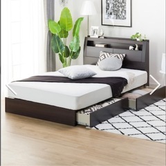 セミダブルベッド　フレームの画像