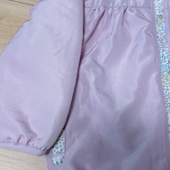 80 ~ 90 cm  裏起毛 アウター ポコポコ トップス 長袖 女の子の画像