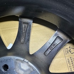 プリウス用　ホイールのみ4本セットの画像