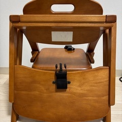 大和屋 すくすくローチェア テーブル付きの画像