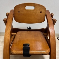 大和屋 すくすくローチェア テーブル付きの画像