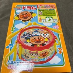 新品　アンパンマン　ドラム　おもちゃの画像